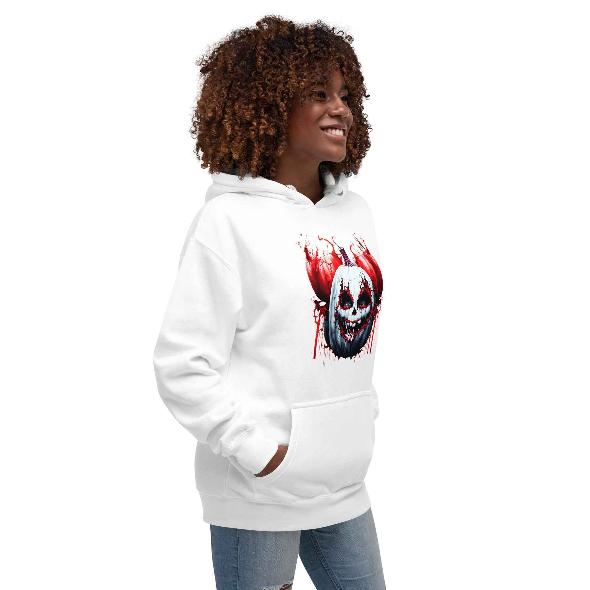 Unisex Halloween Clown Hoodie for Fun and Festive Style - Nico`s Store