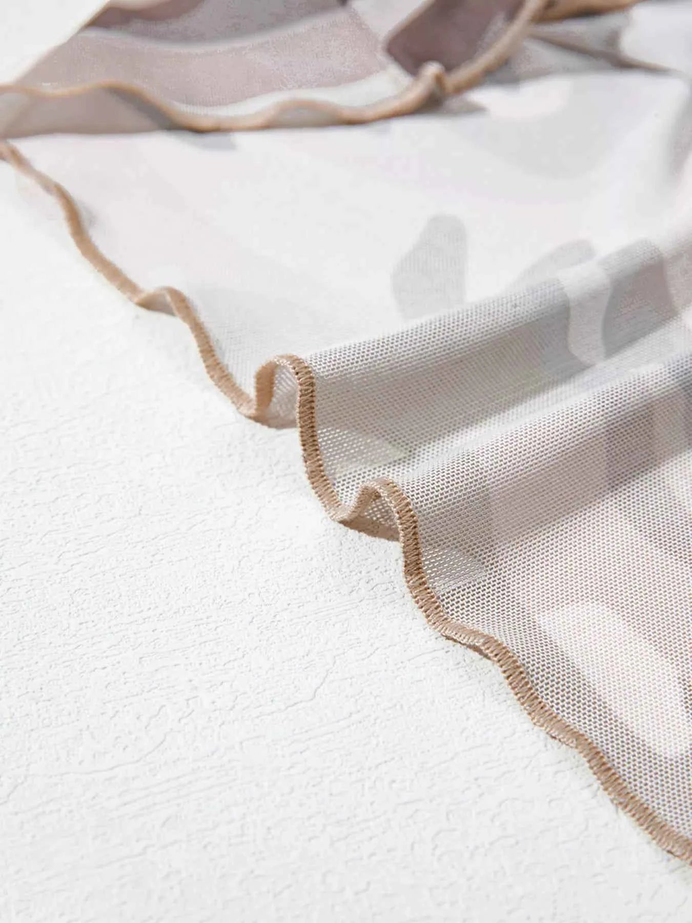 Camouflage Print Long Sleeve Top - Nico`s Store