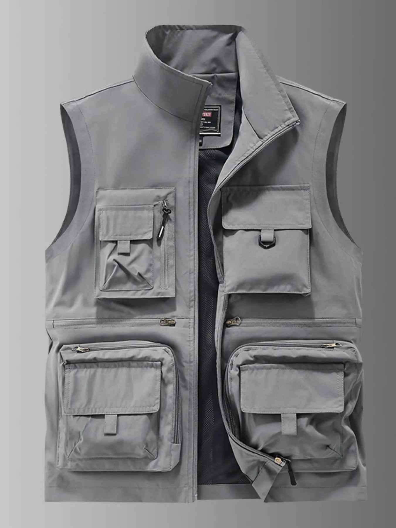 Quality men's Plus Size Utility Vest - Nico`s Store