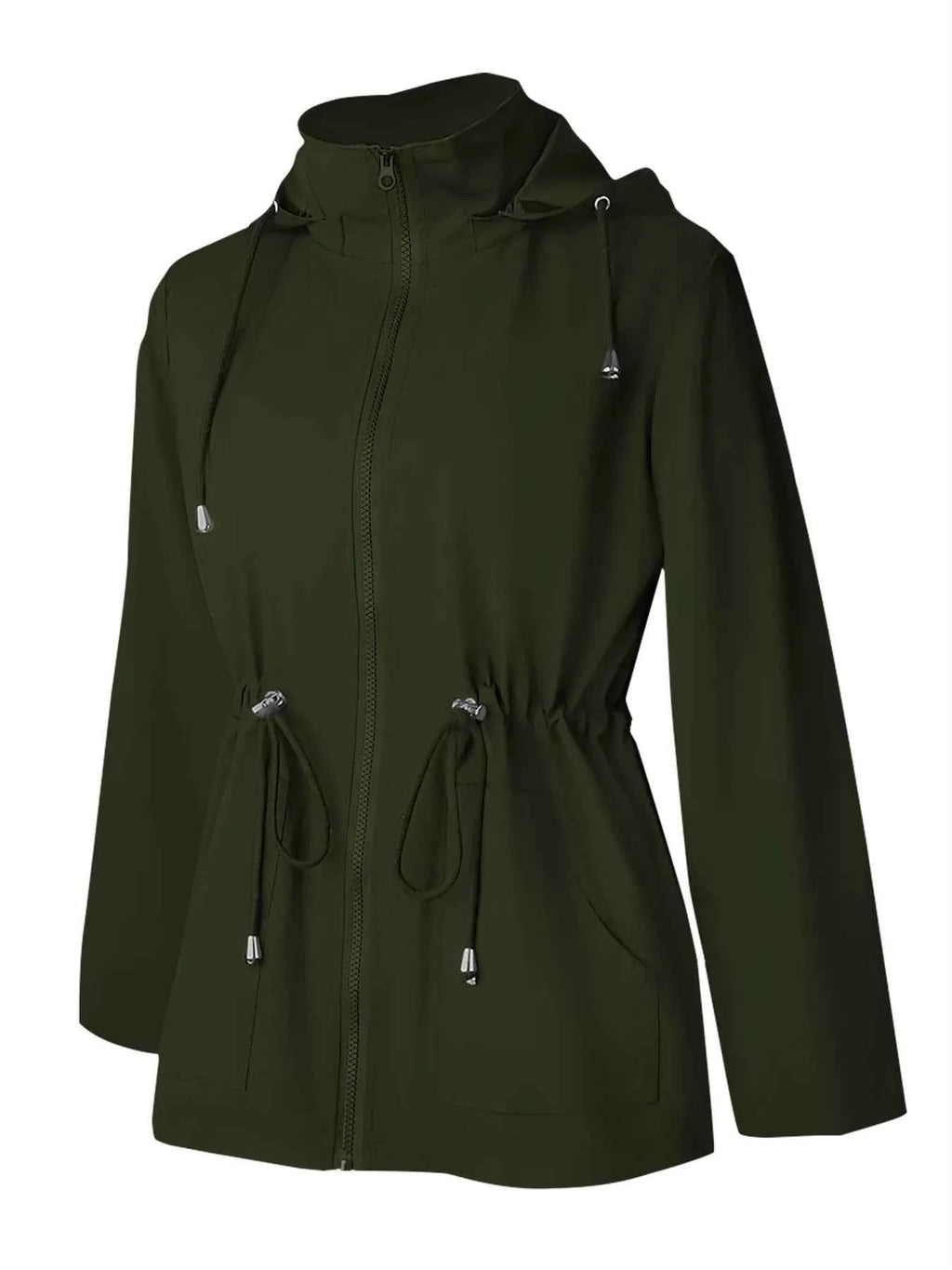Zip Up Waterproof Hooded Jacket for Ultimate Protection and Style