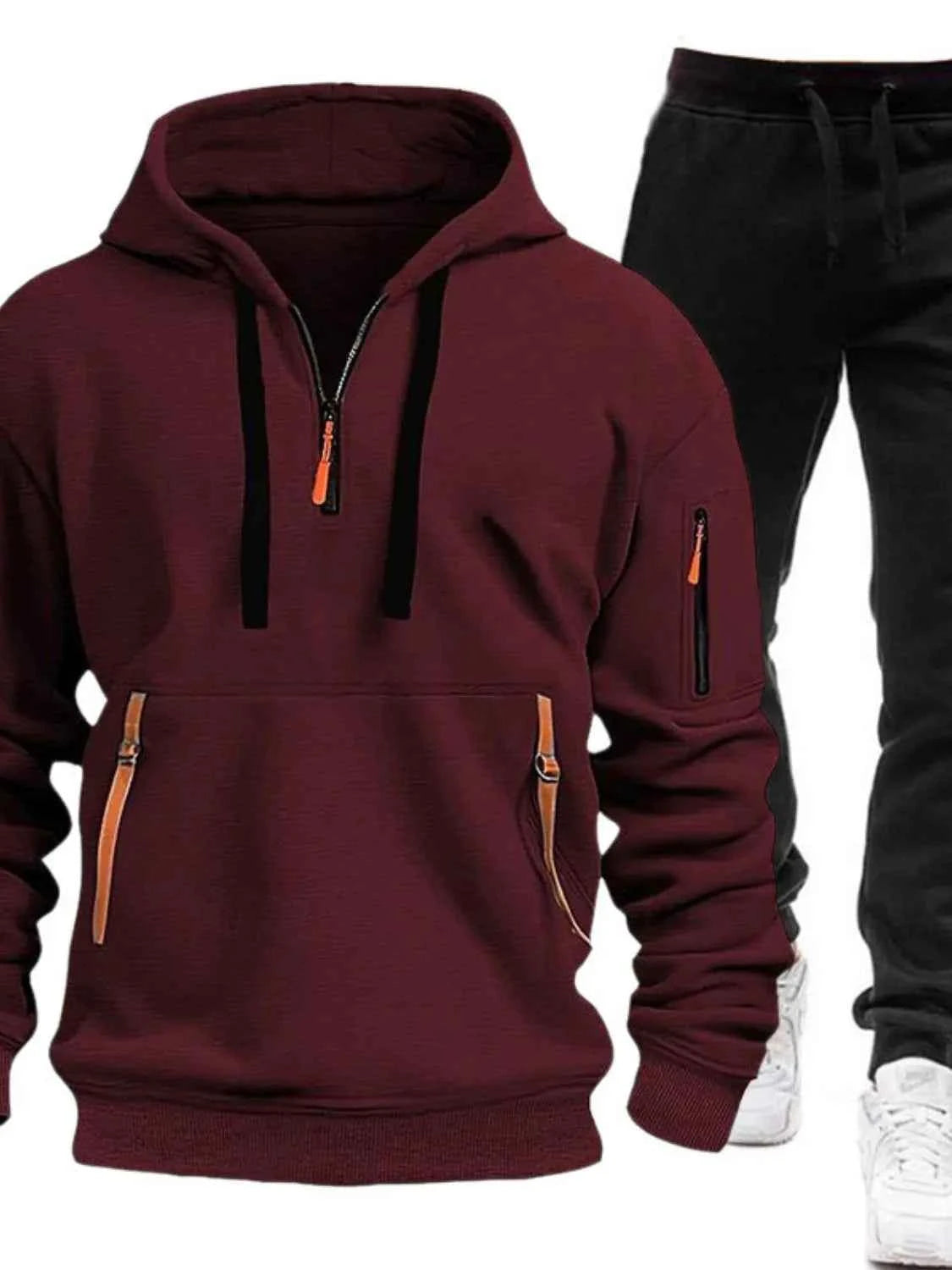 Men's Hoodie and Pants Set for Ultimate Comfort and Style - Nico`s Store