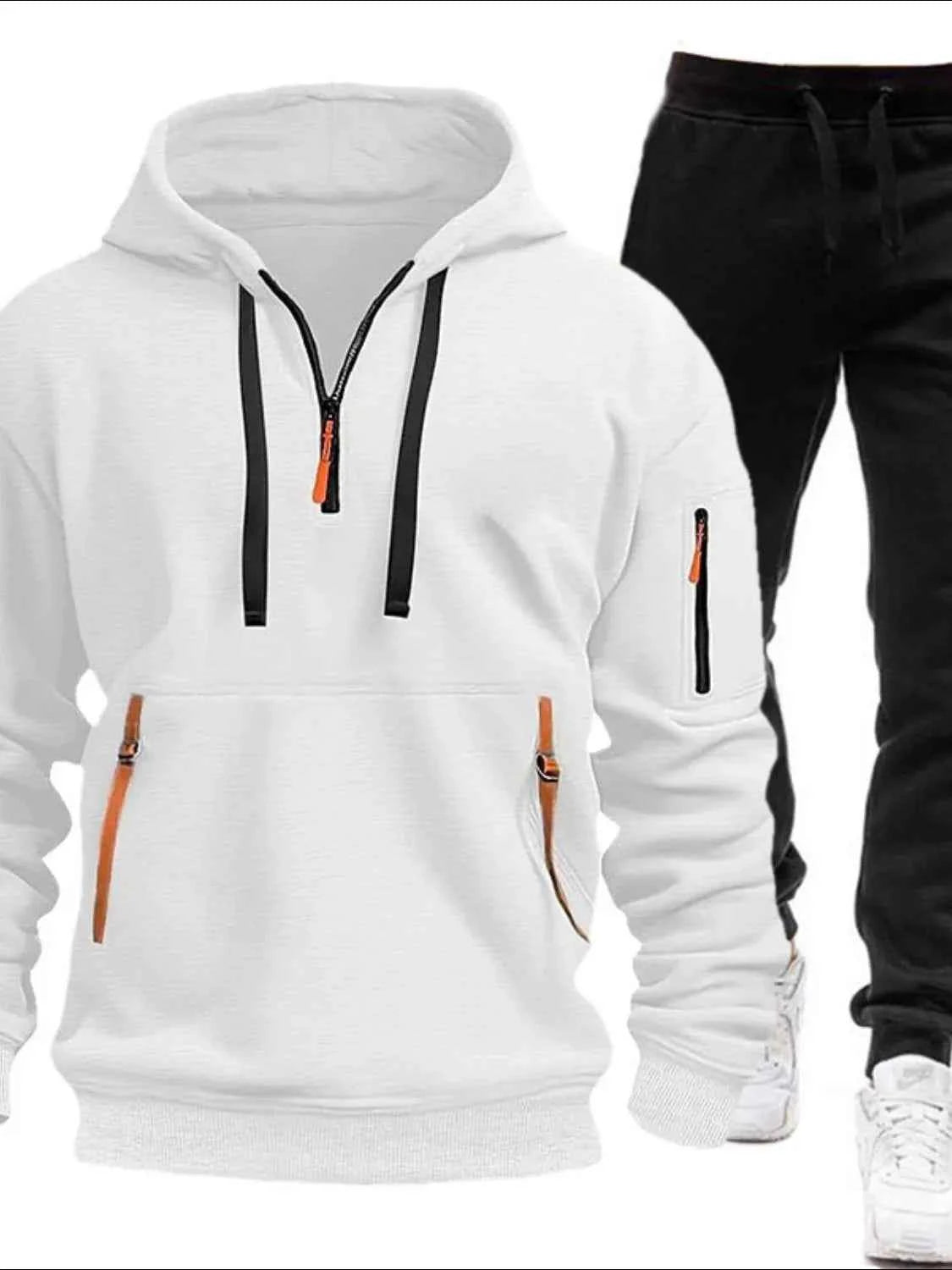 Men's Hoodie and Pants Set for Ultimate Comfort and Style - Nico`s Store