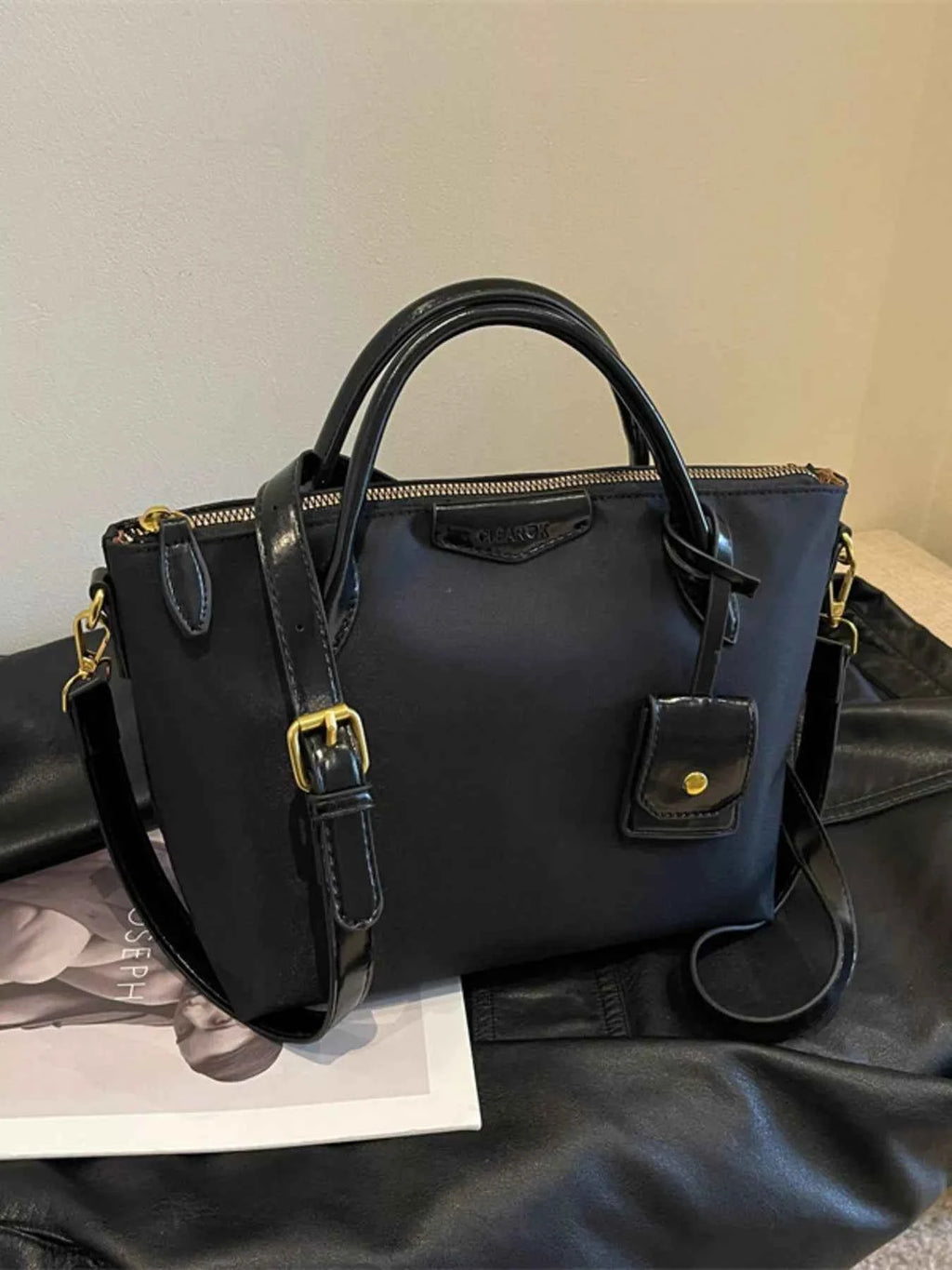 Top Handle Crossbody Bag