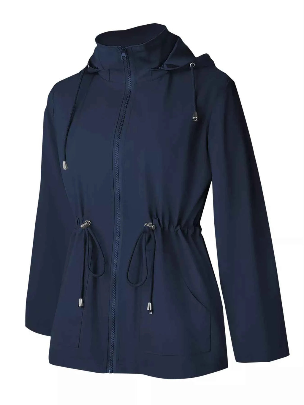 Zip Up Waterproof Hooded Jacket for Ultimate Protection and Style