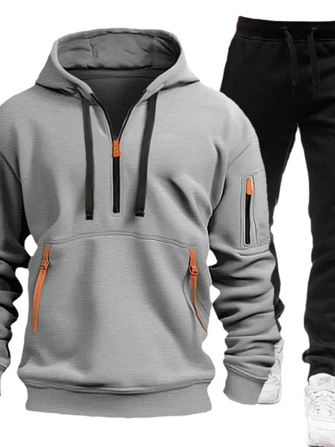 Men's Hoodie and Pants Set for Ultimate Comfort and Style - Nico`s Store