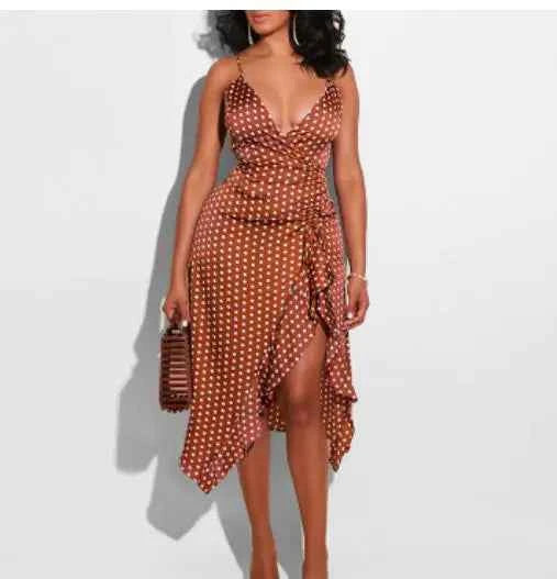 Women's Polka Dot Dress essential cloth - Nico`s Store