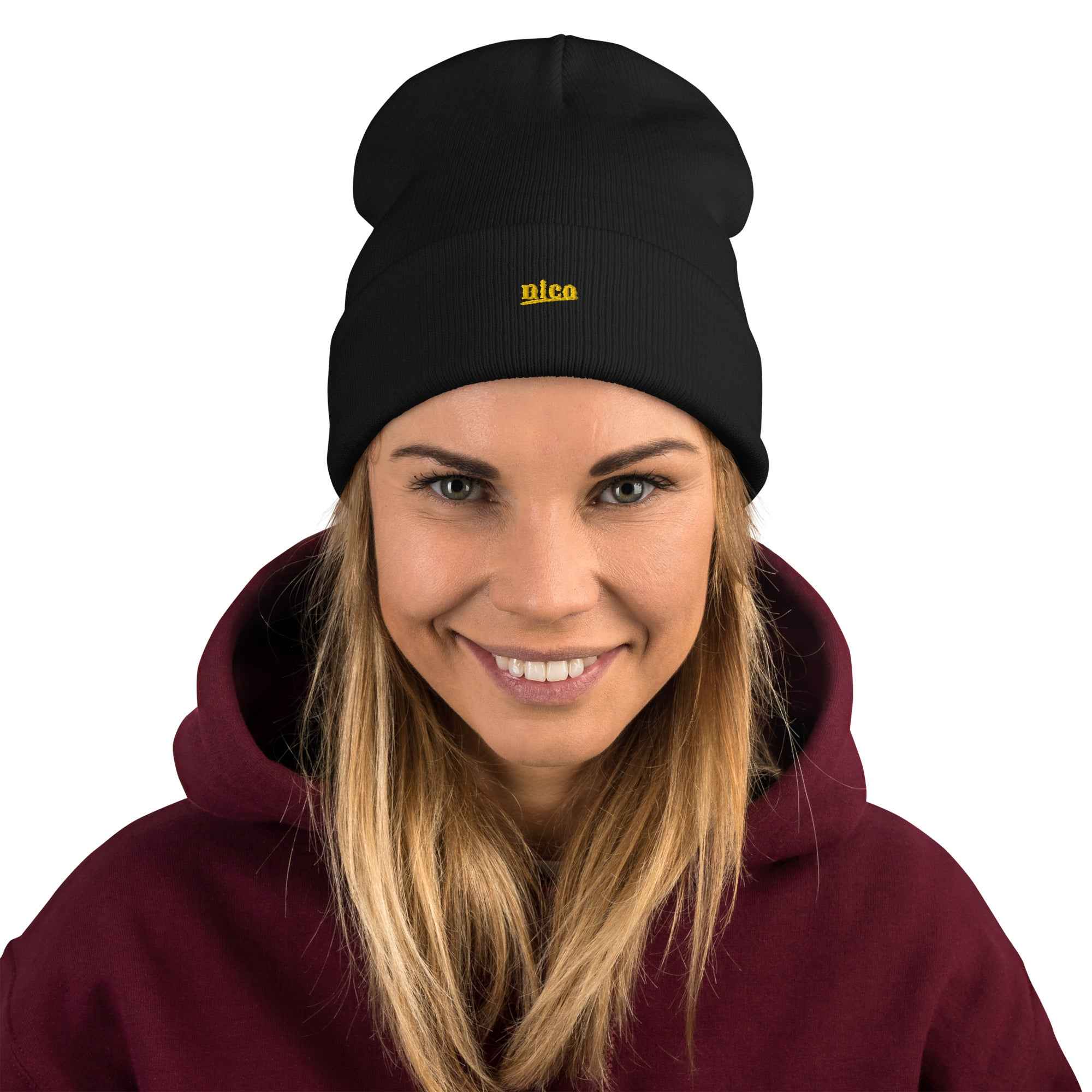 Embroidered Beanie nico high quality material - Nico`s Store