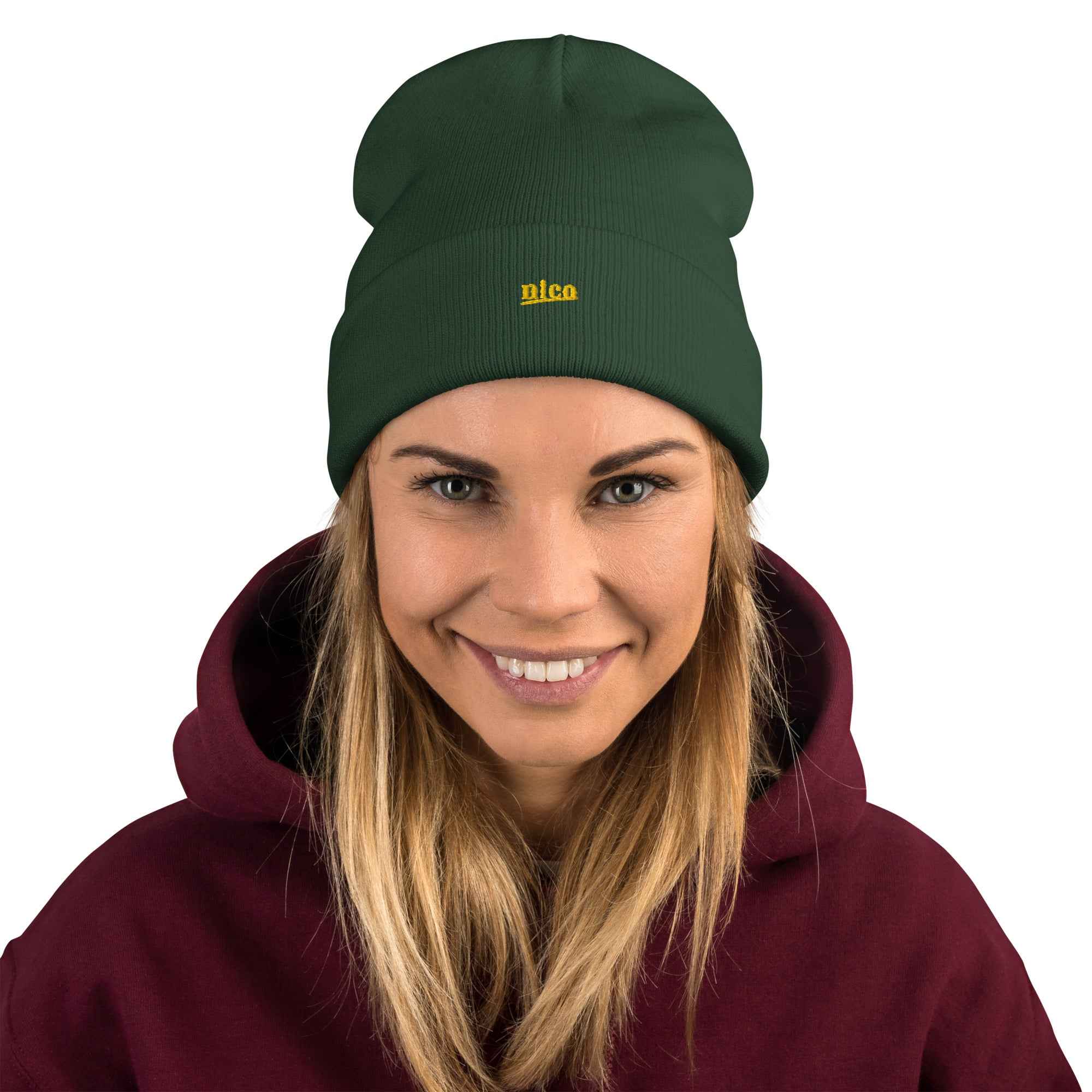 Embroidered Beanie nico high quality material - Nico`s Store