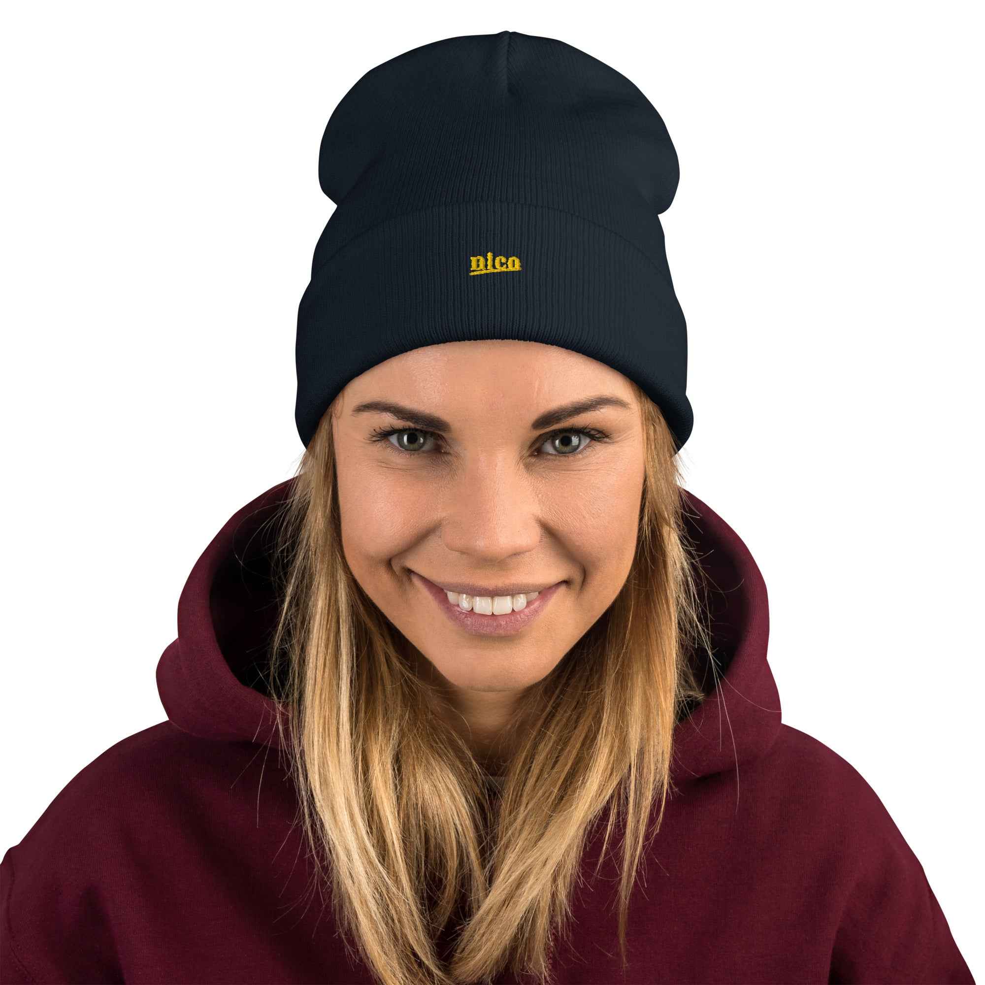 Embroidered Beanie nico high quality material - Nico`s Store