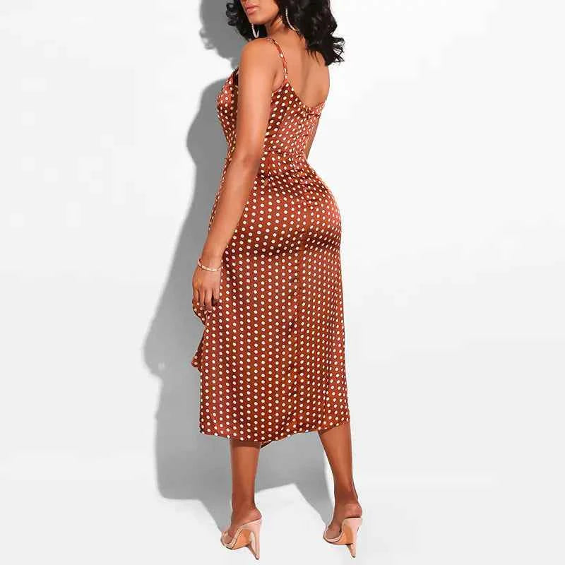 Women's Polka Dot Dress essential cloth - Nico`s Store