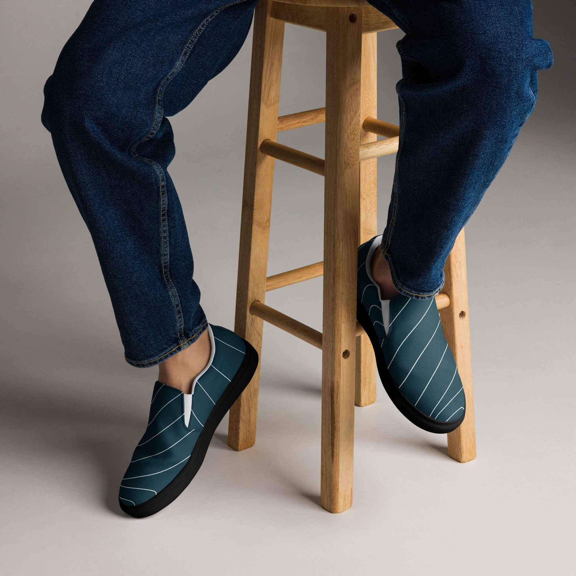 Men's Canvas Slip-On Shoes for Effortless Style and Comfort - Nico`s Store