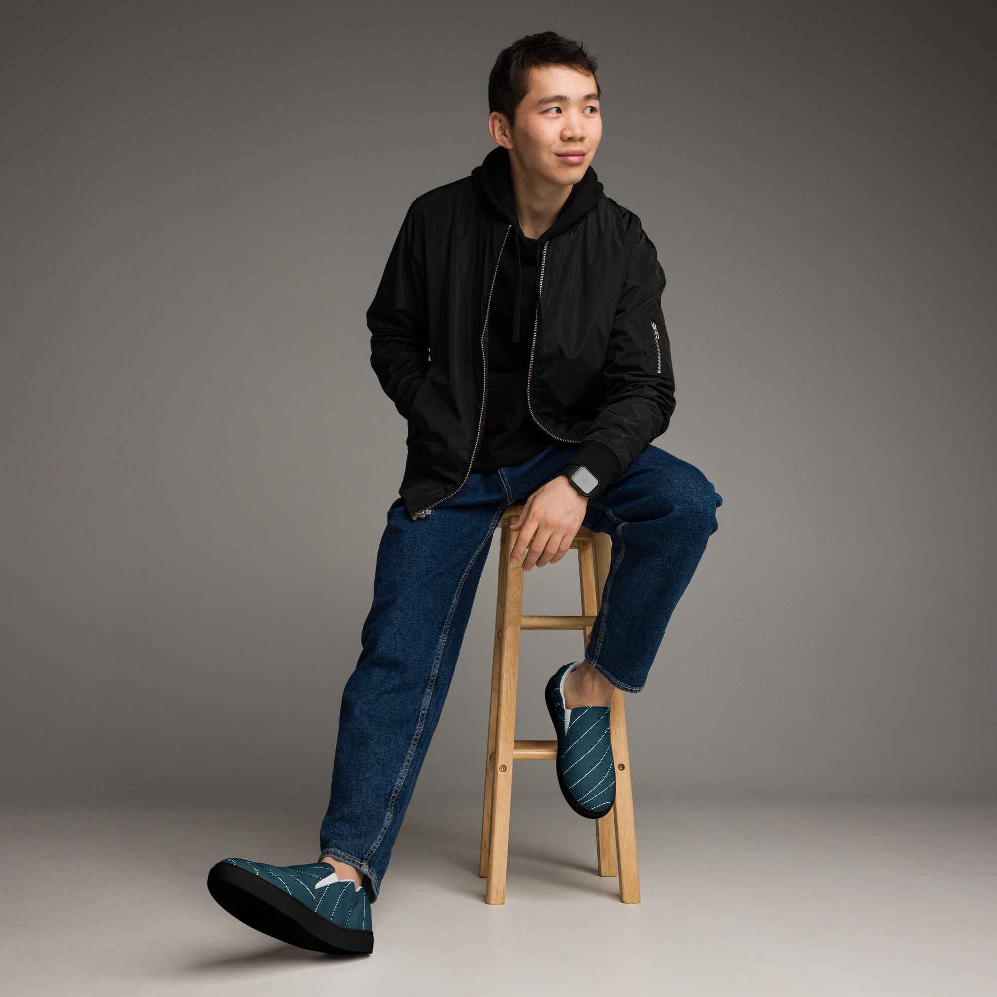 Men's Canvas Slip-On Shoes for Effortless Style and Comfort - Nico`s Store