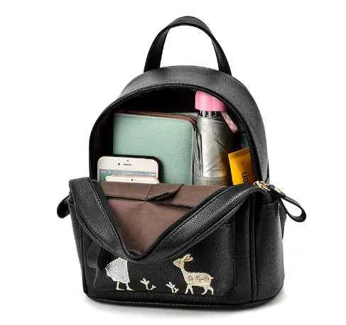 Fashionable Studded Backpack and Versatile Crossbody Bag - Nico`s Store