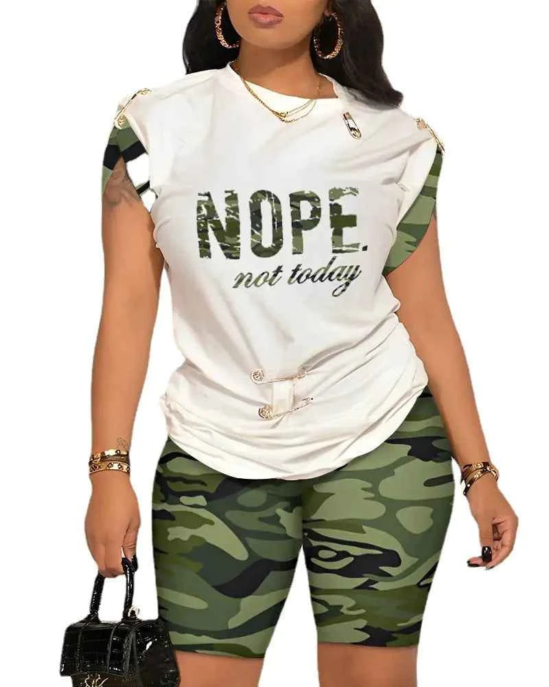 Women's Fashion Print Set – Trendy Casual Design 2023 - Nico`s Store