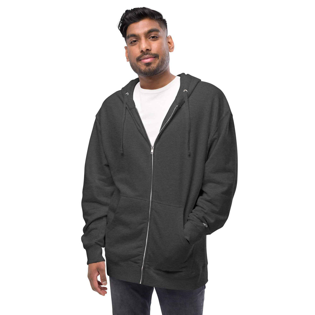 Unisex fleece zip up hoodie- Nico's Store - Nico`s Store