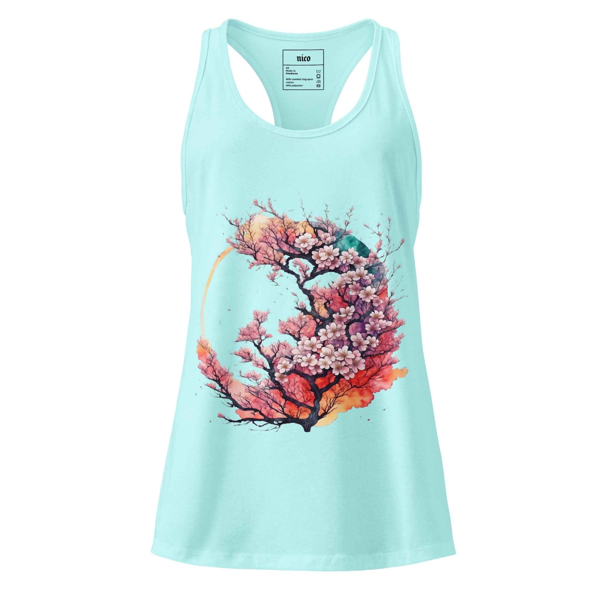 Women's Fitted Racerback Tank Top - Nico`s Store