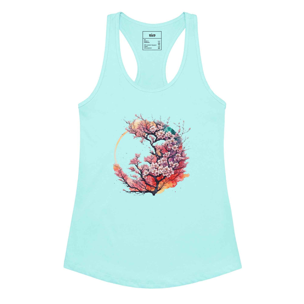Women's Fitted Racerback Tank Top - Nico`s Store