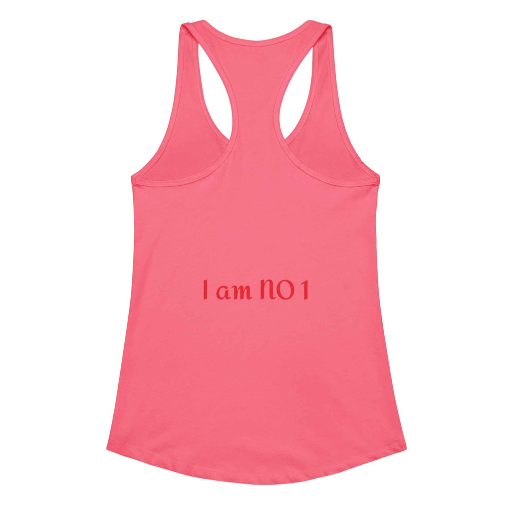 Women's Fitted Racerback Tank Top - Nico`s Store