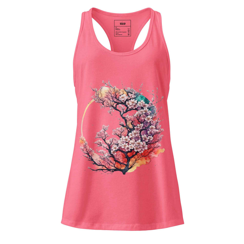 Women's Fitted Racerback Tank Top - Nico`s Store
