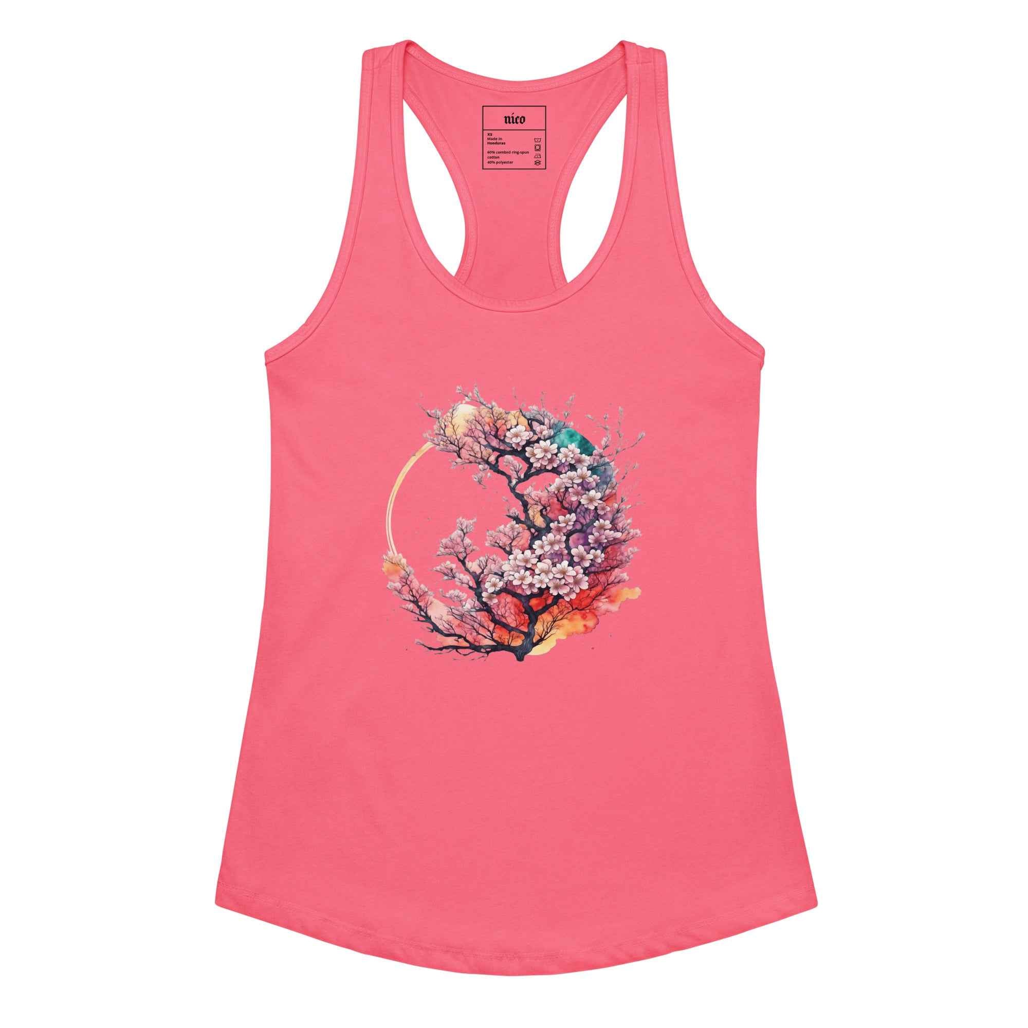 Women's Fitted Racerback Tank Top - Nico`s Store