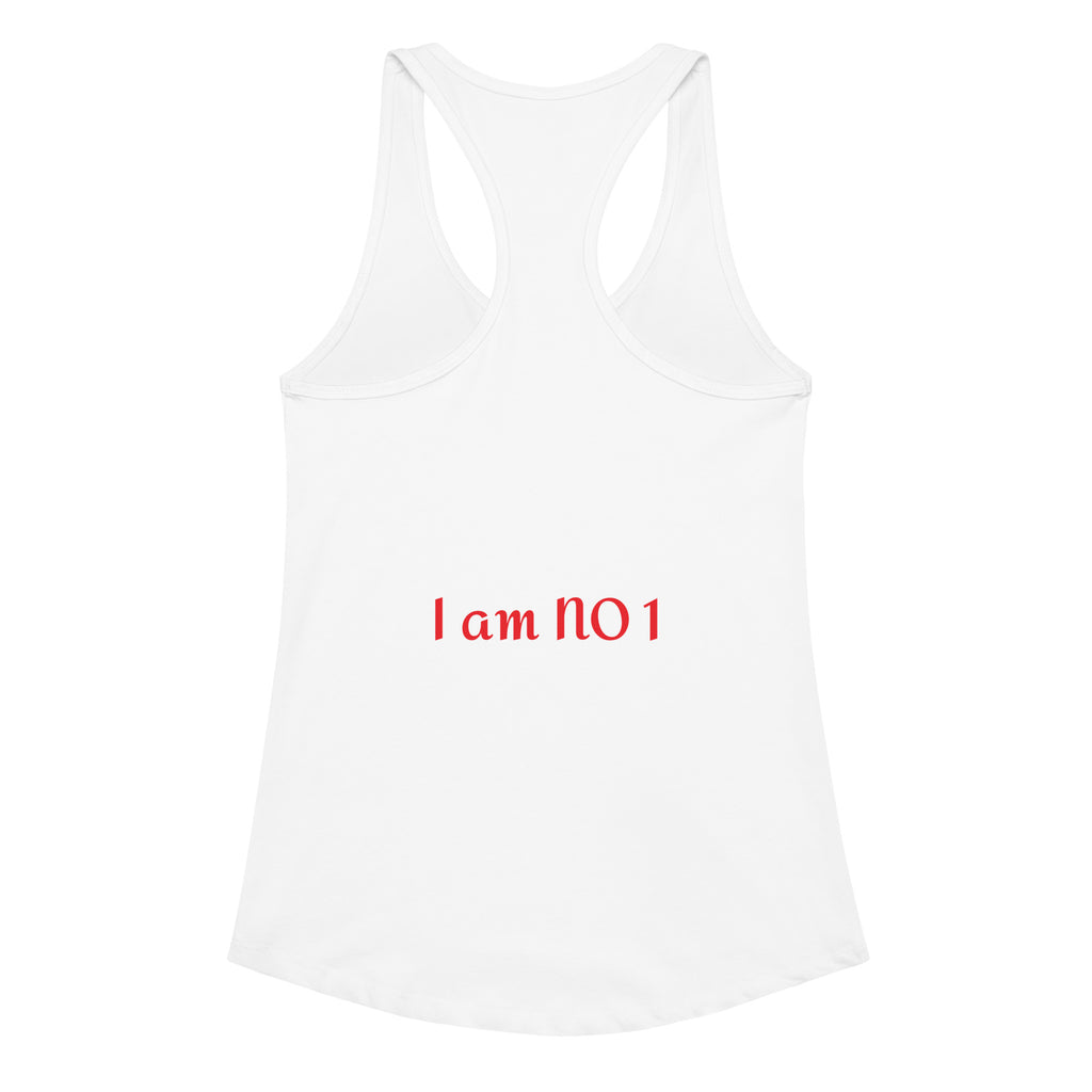 Women's Fitted Racerback Tank Top - Nico`s Store