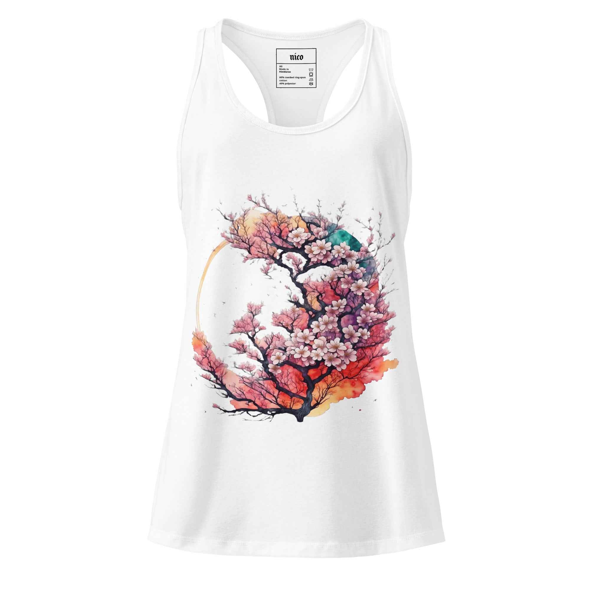 Women's Fitted Racerback Tank Top - Nico`s Store
