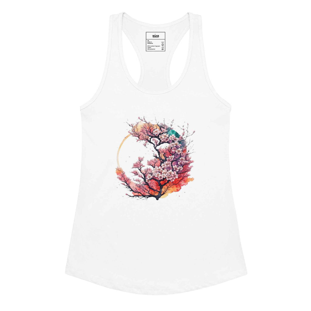 Women's Fitted Racerback Tank Top - Nico`s Store