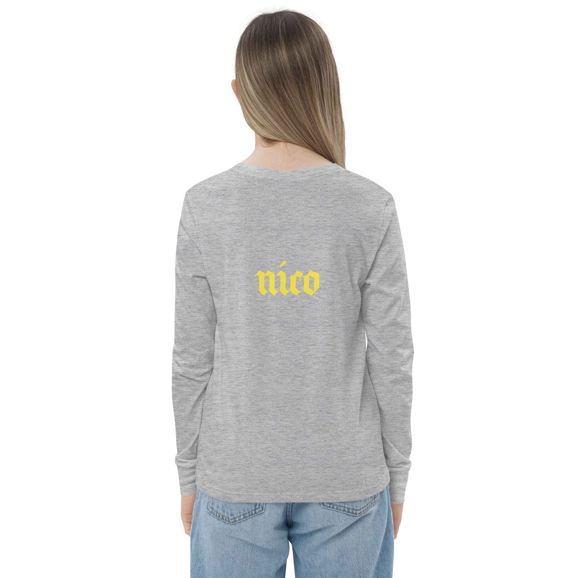 Youth Long Sleeve T-Shirt for Comfortable Everyday Wear - Nico`s Store