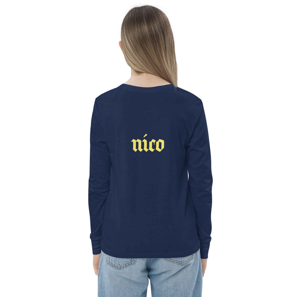 Youth Long Sleeve T-Shirt for Comfortable Everyday Wear - Nico`s Store