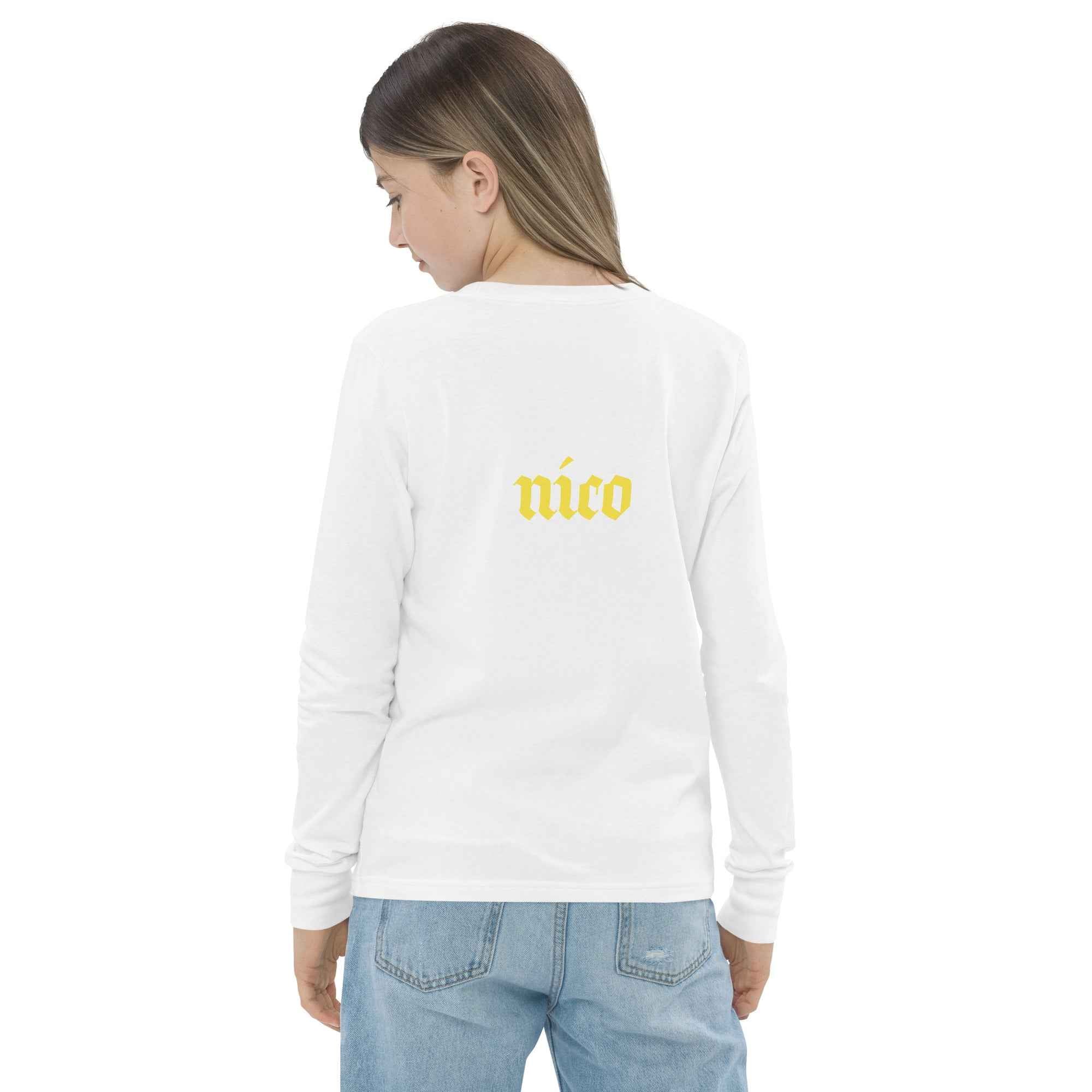 Youth Long Sleeve T-Shirt for Comfortable Everyday Wear - Nico`s Store