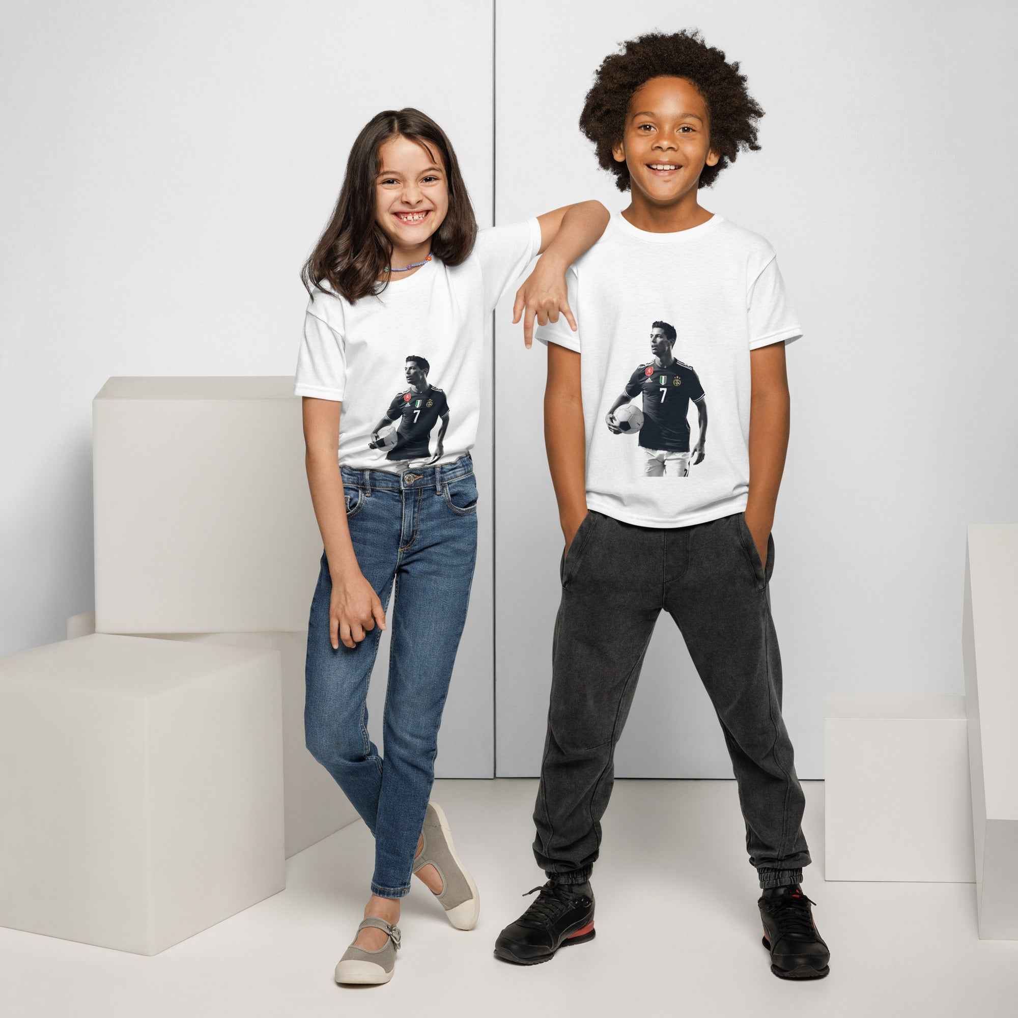 Perfect Ronaldo Youth T-Shirt for Young Fans - Nico`s Store